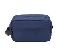 Spazioso sacchetto toeletta viaggio, organizzatore di stoccaggio con sacchetto per trucco crociera Essentials per viaggi di lavoro in Europa vacanze quotidiane all'uso (Blu scuro)