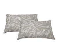 SpazioTessile Copripiumino Sacco e federe Fantasia Splash 100% Cotone (Beige, Solo Coppia Federe 50x80)