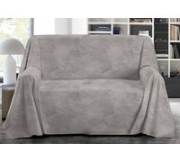 SpazioTessile Copritutto Arredatutto Telo arredo Copridivano Copriletto Lilly Letto Divano 100% Puro Cotone Misure Maxi (Beige, 260x300)