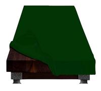 SpazioTessile Mollettone SalvaTavolo Copritavolo Da Gioco in Feltro Verde Elastico Perimetrale (120x120 x tavolo 100x100)