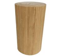 SpazioTessile Tappeto Cucina Stuoia Passatoia Gommata Bamboo Naturale Antiscivolo 9Misure tinta unita rm (Oro, 50x180)