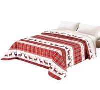 SpazioTessile - Trapunta Invernale Matrimoniale Made in Italy da 300gr/m², Piumone Caldo per i Mesi Freddi 260x260 Fantasia Montagne Tirolesi, Tessuto Anallergico in Microfibra (Livigno)