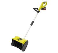 Spazzaneve a batteria, autoportante, spazzaneve manuale, batteria agli ioni di litio, 36 V, larghezza di lavoro 40 cm, adatto per garage, terrazze, balconi, marciapiedi