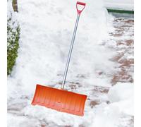 Spazzaneve a pala, attrezzo manuale multifunzionale, 25 pollici di larghezza,