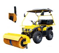 Spazzaneve da strada a quattro ruote motrici, spazzaneve da strada, spazzaneve camion spazzaneve, trattore per escavatore ad alte prestazioni, spazzaneve rotante anteriore per spazzaneve per