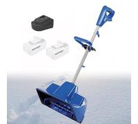 Spazzaneve elettrico senza fili, pala da neve ricaricabile portatile con distanza di lancio di 8 m per una rapida pulizia di patio e parco giochi