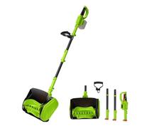 Spazzaneve Elettrico Senza Spazzole, Larghezza Di Sgombero 30 Cm, Distanza Lancio 8 M, Scivolo Regolabile For Batteria Da 18 V