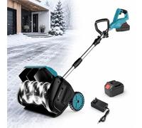 Spazzaneve professionale a batteria | Scarico neve regolabile, for vialetti e camminamenti.(3000 mAh,One battery)