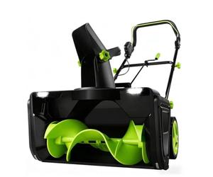 Spazzaneve professionale,alimentato a batteria da 40 V,per patio e terrazza | Spazzaneve a batteria da 20 pollici, motore brushless da 3500 W,per aree residenziali e commerciali(A)