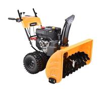 Spazzatrice Da Neve A Spinta 15 CV, Spazzaneve For Aree, Macchina For Pavimentazione Resistente All'usura Della, Piccola, A Carburante