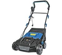 Spazzatrice elettrica scopa a spinta portatile pulizia giardini vialetti erba