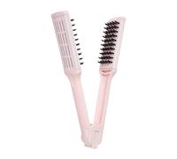 Spazzo di piastra per capelli wireless | Pbi di pressa elettrica portatile, ricaricabile, calore rapido | Hot pettine-straightener per casa, viaggio, hotel | Leggero, compatto, facile da usare
