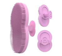 Spazzo di scrub per doccia - esfoliante del corpo in silicone delicato, strumento di pulizia della pelle morbida | Scrubber da bagno portatile, massaggiatore del cuoio capelluto igienico e lavatrice p