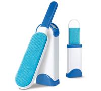 Spazzola 2 pezzi rimuovipelo grande e piccola con setole soft care Record