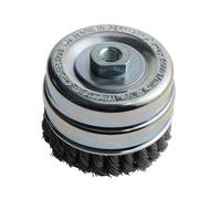 Spazzola A Coppa Con Nodo Lessmann 100Mm M14X2.0, 0.50 Filo D'Acciaio LES486217