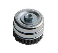 Spazzola A Coppa Con Nodo Lessmann 100Mm M14X2.0, 0.50 Filo D'Acciaio LES486217