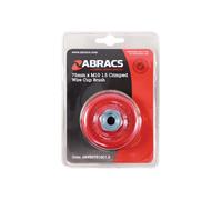 Spazzola A Coppa Crimpata Abracs 75Mm X M10 1.5 Pitch 1Pc 32132