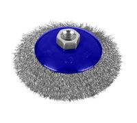 Spazzola A Coppa In Acciaio BlueSpot Tools 115Mm M14 X 2 Max 12.500 Rpm B/S19220