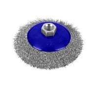 Spazzola A Coppa In Acciaio BlueSpot Tools 115Mm M14 X 2 Max 12.500 Rpm B/S19220