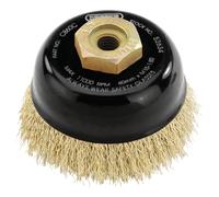 Spazzola A Coppa In Acciaio Ottone Crimpata Draper Expert M10 60Mm 52634