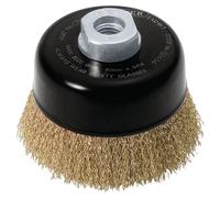 Spazzola A Coppa In Acciaio Ottone Crimpata Draper Expert M14 80Mm 52636