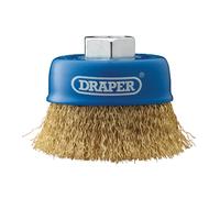 Spazzola A Coppa In Acciaio Ottone Crimpata Draper M14 75Mm 41444