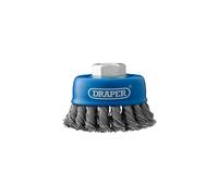 Spazzola A Coppa In Acciaio Twist Knot Draper M14 75Mm 41449