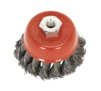 Spazzola A Coppa In Filo Twist Knot Sealey 65Mm M14 X 2Mm TKCB651