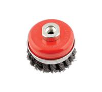 Spazzola A Coppa Twist Knot Abracs 95Mm X M14 1Pz 32131