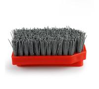 Spazzola a disco in metallo duro di silicio per lucidatura di marmo, granito, quarzo e cemento, 135 x 68 x 60 mm, finitura anticata, spazzola abrasiva con N (120GRIT)