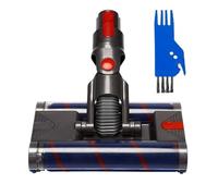 Spazzola A Doppio Rullo Morbida, Testina For Pavimenti Soffice Compatibile Con Gli Aspirapolvere Dyson V7 V8 V10 V11, Parti Girevoli.