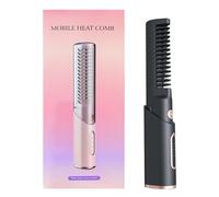 Spazzola a LED senza fili - Per capelli senza fili, raddrizzatore per capelli con pettini riscaldati | per capelli portatile, pettini che tengono tagli di capelli stile atto con ric