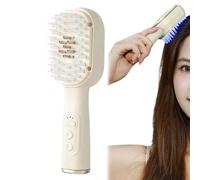 Spazzola a Luce Rossa per Capelli Pettine Elettrico a Luce Rossa | Massaggiatore Cuoio Capelluto Per Crescita Capelli per Donne Diradamento Pettine Districante Testina Massaggiante