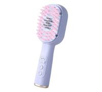Spazzola a Luce Rossa per Capelli Pettine Elettrico Ricaricabile a Luce | Massaggiatore Testa per Crescita dei Capelli Per Diradamento Districante Viaggio Doccia Relax Quotidiano