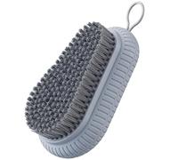Spazzola a mano | Spazzola per unghie con comoda impugnatura e bordi filettati - Semplice spazzola per bucato in plastica con setole morbide, spazzola per pulizia, spazzola per scarpe, spazzola per la