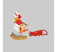 SPAZZOLA A MANO SPID IN ACCIAIO IN BOX SIT Box 24 pezzi Spazzole Acciaio Sit