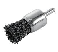 Spazzola a pennello LUX-TOOLS in acciaio Comfort Ø 25 mm arricciata