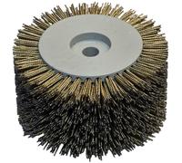SPAZZOLA A RULLO ACCIAIO Ø 150x85x16-30 mm PER SATINATRICE RUSTICATRICE FESTOOL