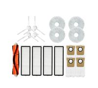 Spazzola A Rullo Con Filtro Hepa, Sacchetto For La Polvere, Compatibile Con XiaoMi Mijia Omni Robot X10+/compatibile Con Dreame S10 Pro/L10s Ultra Le Parti Dell'aspirapolvere (Color : 17pcs)