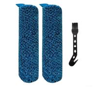 Spazzola a rullo di ricambio compatibile con Shark WW201 WW200 WW201q Hydroduo Cordless Wet Dry Hard Floor Cleaner Spazzola principale Nylon Plastica Confezione da 3