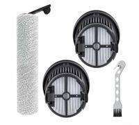 Spazzola a rullo e filtro di ricambio per aspirapolvere Mova K20 K20 Pro K30 K30 MIX Wet Dry include 1 spazzola a rullo, 2 filtri e spazzola per la pulizia