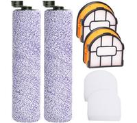 Spazzola a rullo e filtro di ricambio per aspirapolvere Shark WDB1F2 HydroVac XL 3 in 1, adatto anche per aspirapolvere Shark AW201 WD201 WD100 WD200 WD101 HydroVac senza fili Wet Dry Aspirapolvere