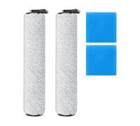 Spazzola a rullo e filtro in cotone, compatibili con Eureka NEW400, accessori per aspirapolvere a secco e umido. parti(Set 2)