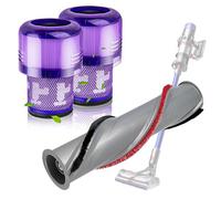 Spazzola a rullo + filtro HEPA Post compatibile con Dyson V11, filtro Rullo di ricambio compatibile con Dyson V11 per 970013-02 970100-05 969331-01