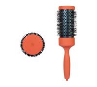 Spazzola a rullo in ceramica rinforzata in alluminio per riccioli da salone di protezione termica con manico in legno di faggio antiscivolo Grip Styling spazzola a rullo in ceramica per ricci