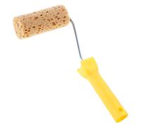 Spazzola a rullo in spugna leggera, diametro 4,8 cm, decorazione da parete per la casa, per pittura artistica, colorazione, modello, spazzola a rullo, ornamento con manico, per pareti di casa