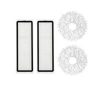 Spazzola a rullo principale Filtri HEPA lavabili Cuscinetti per mocio Staffa laterale Sostituzione per aspirapolvere robot Dreame Bot W10/W10Pro