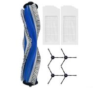 Spazzola a rullo principale per spazzole laterali e filtri Plus Set compatibile con Bosch Spotless Advanced Bcrc1w Bcrd1w Bcrc2w Bcrd2w Kit di parti per robot aspirapolvere