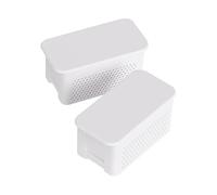 Spazzola a rullo principale Spazzola laterale Filtro HEPA Mop Pad Sacchetto for la polvere compatibile for DJI ROMO P/ROMO S/ROMO A Aspirapolvere Pezzo di ricambio(2 Silver Ion Module)
