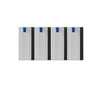Spazzola a rullo principale, spazzola laterale, filtro HEPA, panni for mocio for Rowenta RR8587WH RR8587, accessori for pezzi di ricambio for aspirapolvere robot Lodevole(Dark Khaki)
